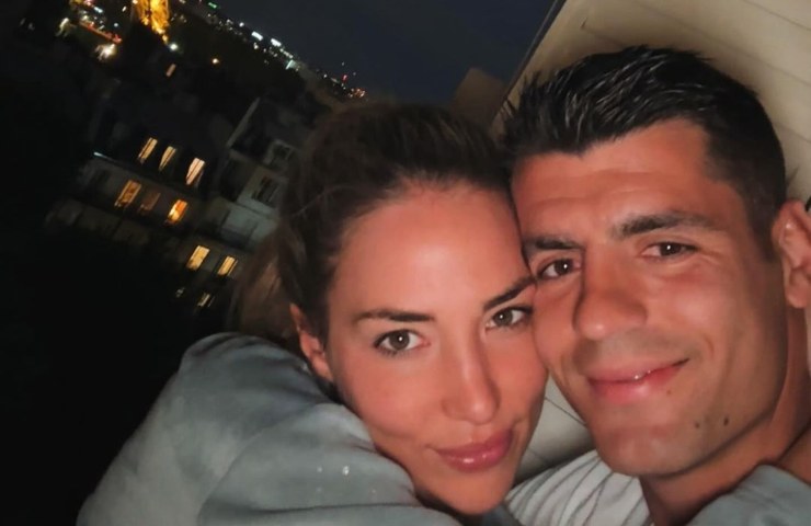 Alvaro Morata e Alice Campello