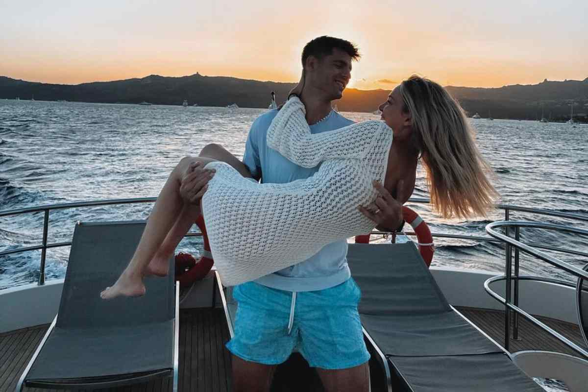 Alvaro Morata e Alice Campello